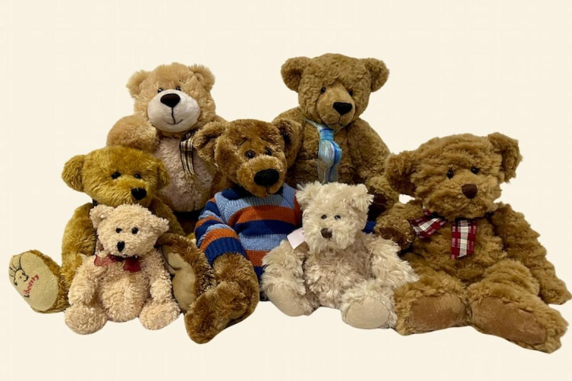 A Bear family waiting to get adopted. 